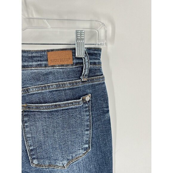 Judy Blue Skinny Fit Distressed Jeans Sz 26 - Picture 5 of 8